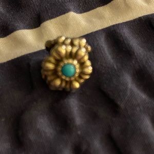 Pandora Turquoise Flower